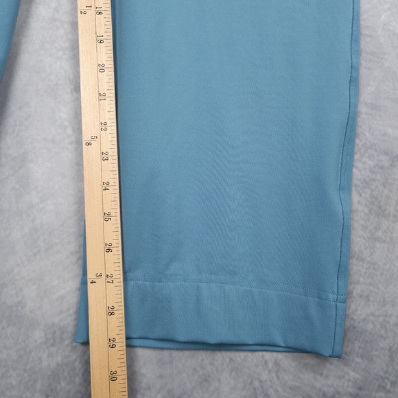 Lululemon Pants Womens Medium Blue Straight Leg Mid Rise Luxtreme city trouser - Picture 10 of 16